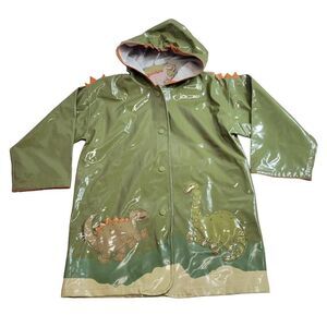 Kidorable dinosaur raincoat and hanger 6/6x